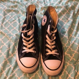 Black High Top Converse